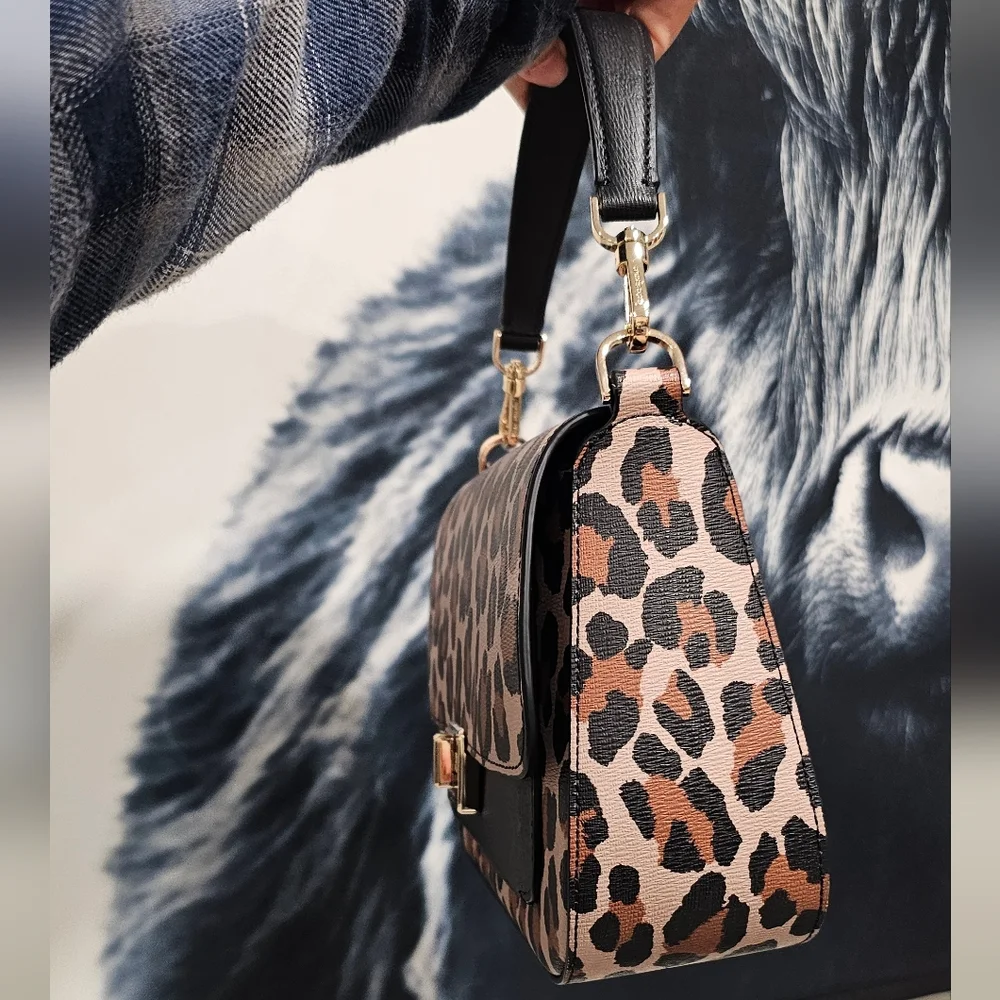 Leopard Print Kate Spade Handbag